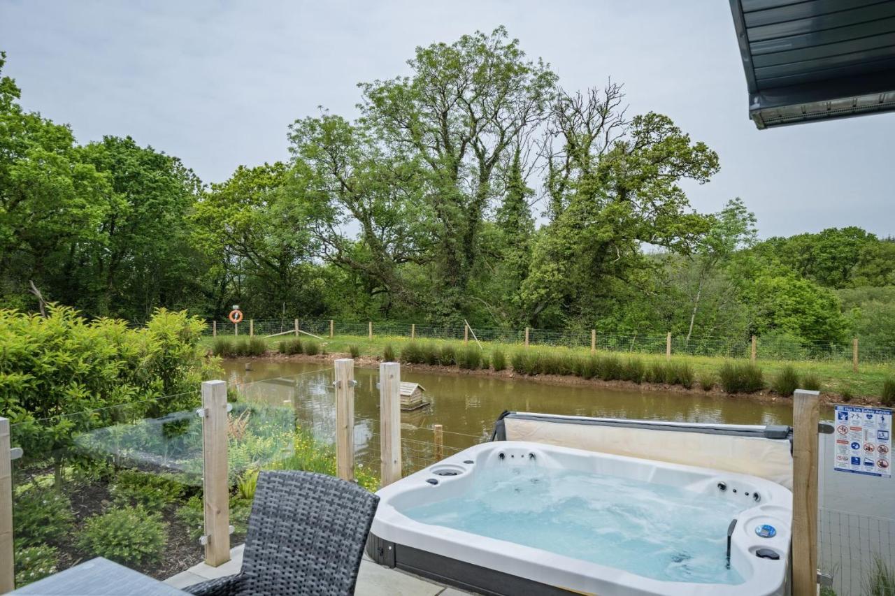 Lilac Lodge, 22 Roadford Lake Lodges Lifton Extérieur photo